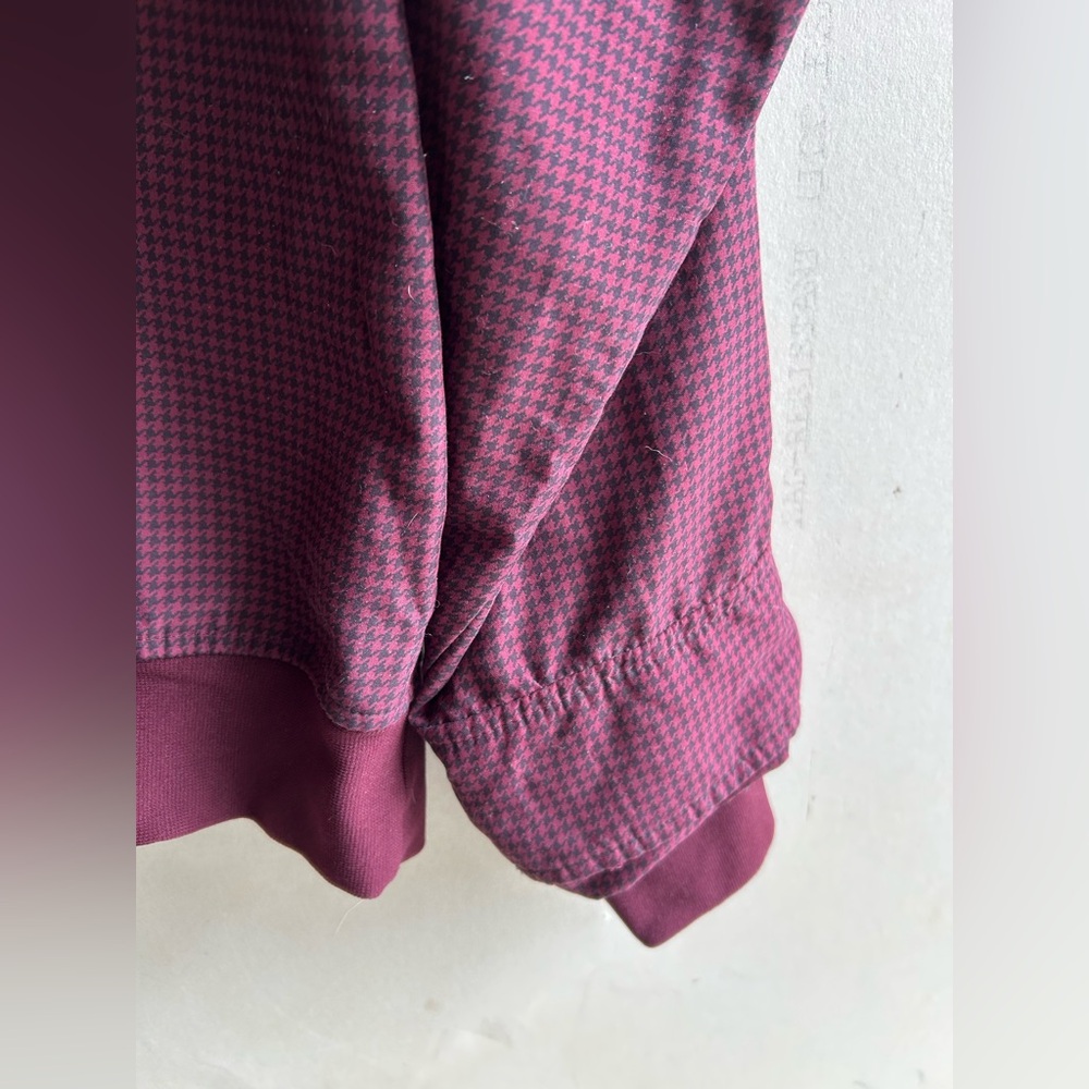 Chic Fil A retro Zero Purple Checkered Pullover Golf - Picture 2 of 8